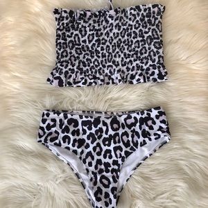 Brand new cheetah print swimsuit